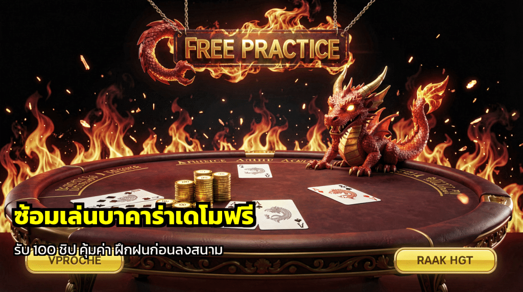 ซ้อมเล่นบาคาร่าเดโมฟรี