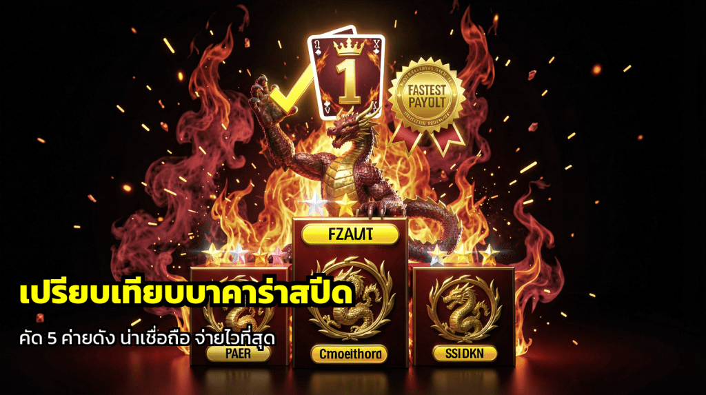 เปรียบเทียบบาคาร่าสปีด